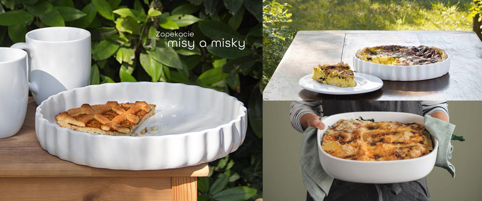 Zapekacie  misy, misky