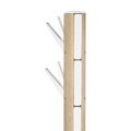 Vešiak FLAPPER 165x57cm biela/prírodná