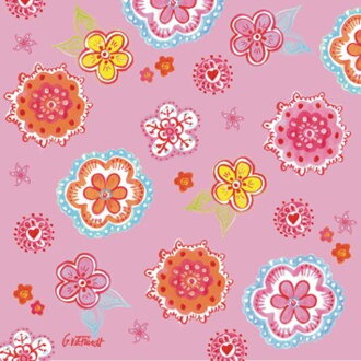 Servítky Scandinavian Spring rose